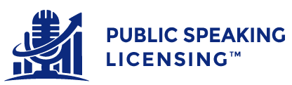 Public Speaking Licensing Logo